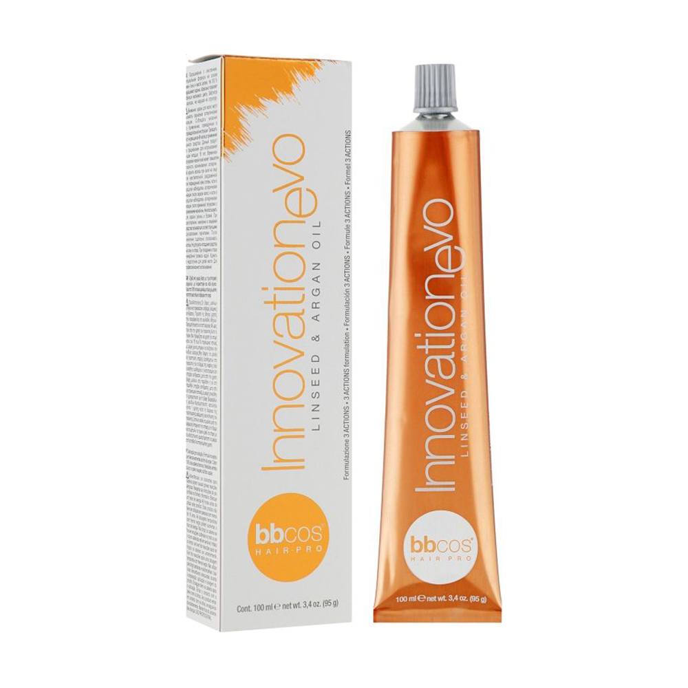 Перманентна фарба для волосся BBcos InnovationEvo Hair Color Cream, 3000 Зелений Verde, 100 мл (коректор)